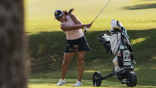 Samantha Colombine Swinging off the Fairway