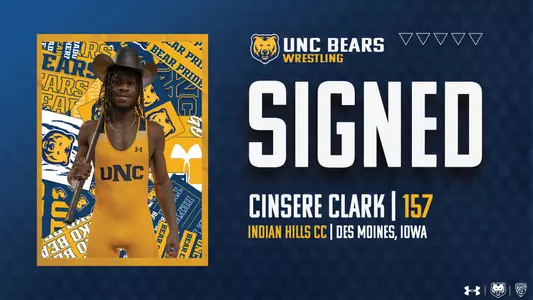 Cinsere Clark Wrestling Signee