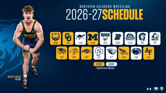 2026-27 Wrestling Schedule