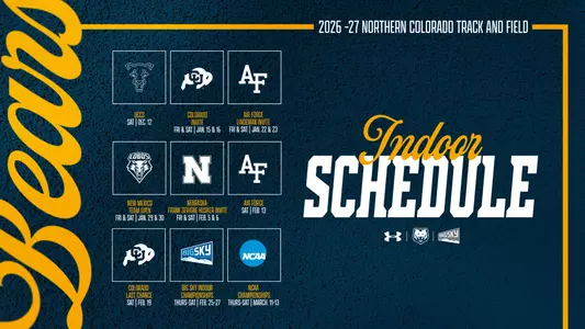 Indoor Track Schedule
