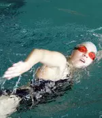 UNF swims by Campbell Image