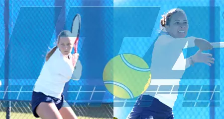Castro and Berkenbrock ranked 15th in the ITA for doubles