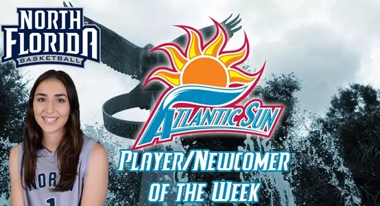 Claire Ioannidis with A-Sun Logo Fountain background