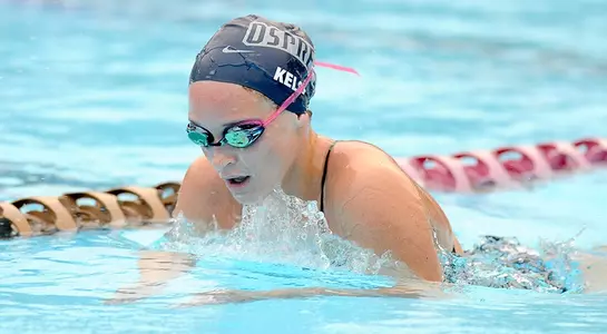 Picture of Lauren Kelso doing breaststroke