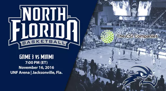 Basketball preview - Miami Game