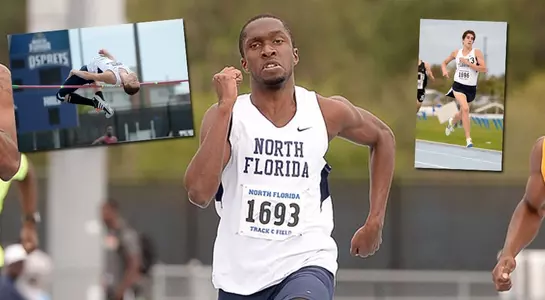 men's track collage