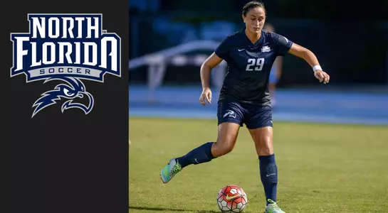 Kelli Crowley scores goal vs Georgia Southern