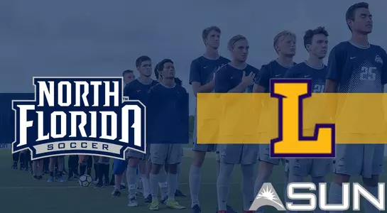 Lipscomb preview graphic with men's soccer team