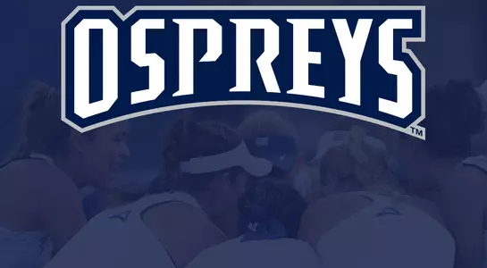 Ospreys logo over a women's tennis picture