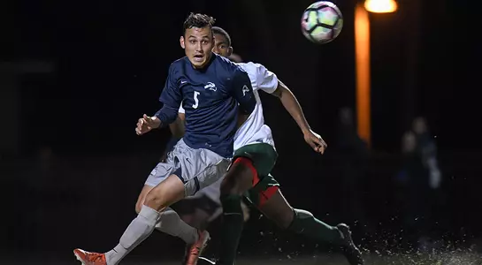 Josh Castellanos chases down a ball against JU
