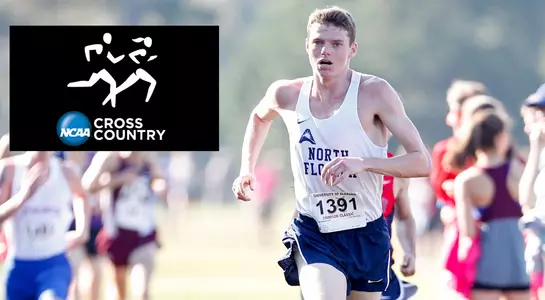 Nick Morken raced to the finish line of the NCAA South Region Championship