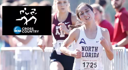 Eden Meyer was UNF's top finisher at NCAA South Region