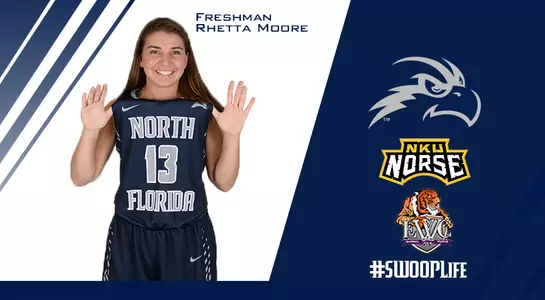 Rhetta Moore poses for the preview of Northern Kentucky and Edward Waters