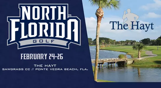 Sawgrass Country Club will serve as the host for the UNF men's golf home tournament, The Hayt, in 2017