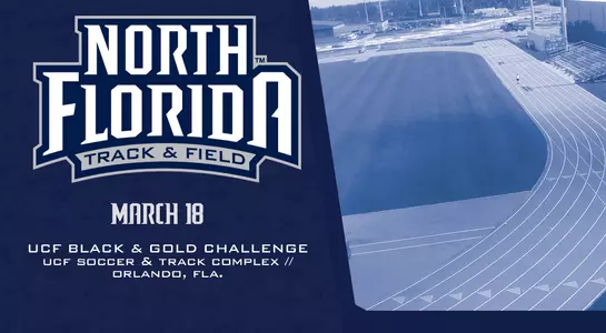 The UCF Soccer and Track Complex will host UNF's track and field team for the Black & Gold Challenge