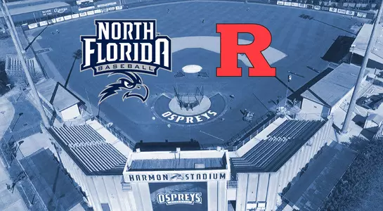 Harmon Stadium will be the site of a four-game baseball series between UNF and Rutgers on March 10-12, 2017