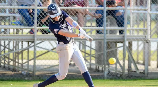 Kayla McGory hits against Georgia Tech