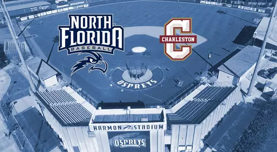 The UNF Baseball team will host College of Charleston for a single game at Harmon Stadium