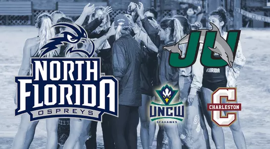 Beach Volleyball plays Jacksonville, UNCW and College of Charleston this weekend.