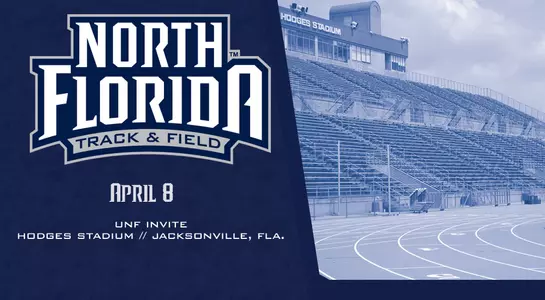 Graphic of Hodges Stadium which is hosting the 2017 UNF Invite on April 3-4
