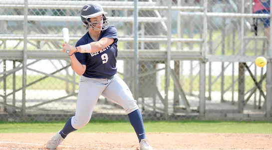 Navia Penrod readies her bat against Georgia Tech.