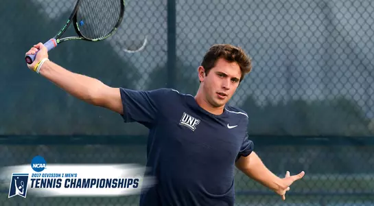 Jack Findel-Hawkins finishes his run at the NCAA Tournament.