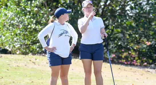 Teresa Conroy and Coach Connelly discuss strategy
