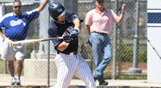 Joe Boyle hits the baseball