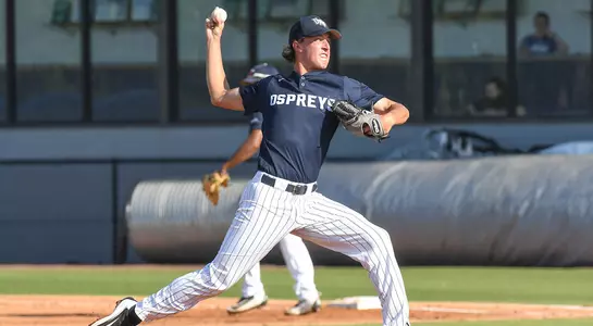 Adam Polansky pitches the baseball