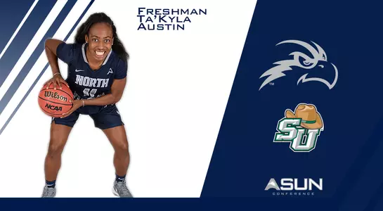 Ta'Kyla Austin highlights the Stetson game.