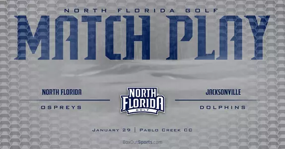 Golf preview graphic featuring course shot of Pablo Creek Country Club