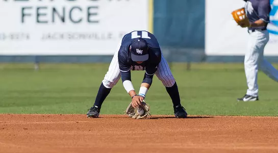 Abraham Sequera scoops up a ground ball