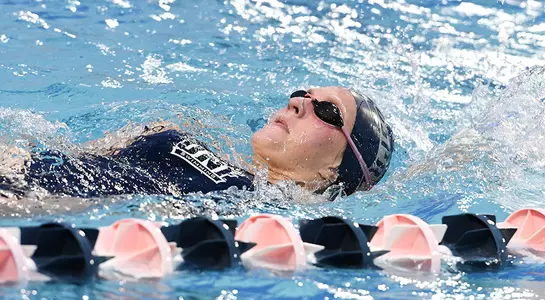 Jacqueline Barklund swimming backstroke