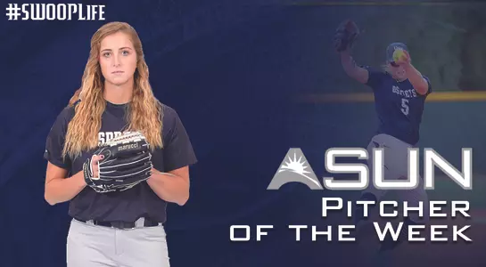Sydney Matzko earns ASUN Pitcher of the Week