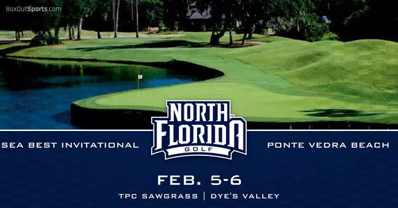 Golf preview graphic featuring course shot of Dye's Valley Course