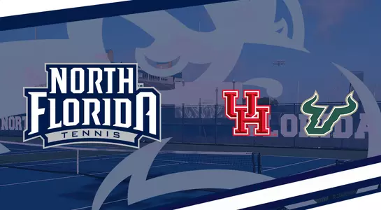 Women's tennis hosts Houston, USF