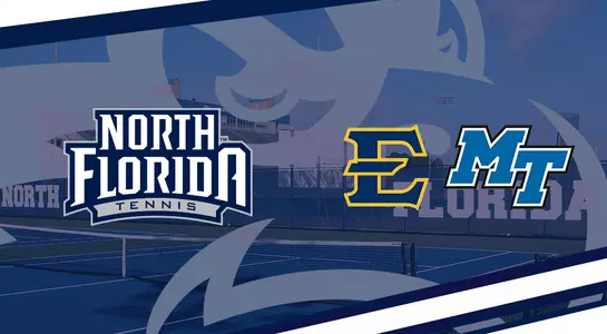 Men's tennis hosts ETSU and MTSU this week.