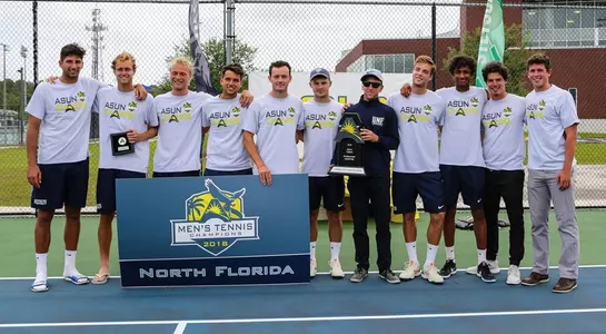 Men's tennis wins the ASUN Championships.