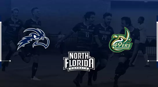Men's soccer travels to Charlotte.