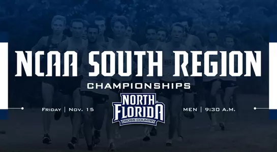 NCAA Cross Country South Region Championships, Friday Nov. 15, Men race at 9:30 a.m.