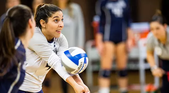 Rocio Moro sets the ball up for a teammate.