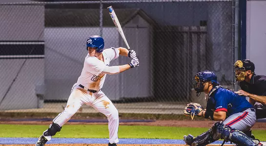 Chris Berry stands at the plate.