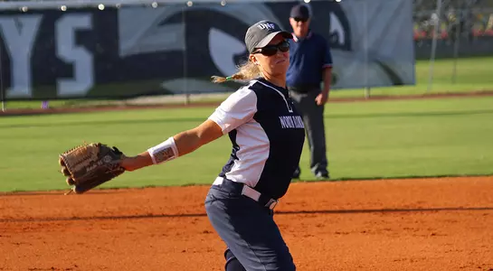 Sydney Matzko pitches against Central Florida in fall ball.