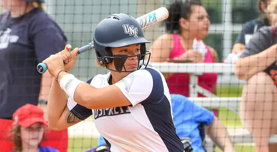 Navia Penrod is at bat against USC Upstate.