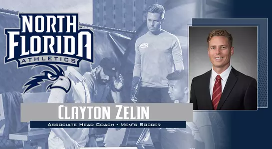Clayton Zelin named Men's Soccer Associate Head Coach.