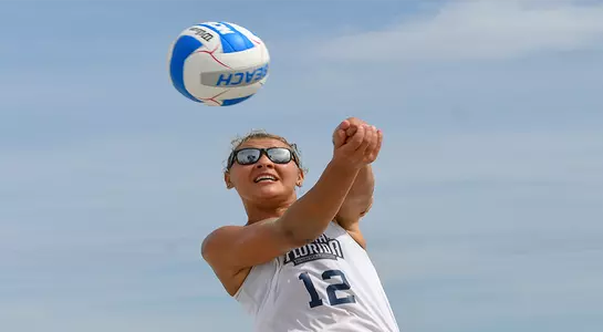 Nicole DeBolt bumps ball to advance Ospreys at UNF Invitational