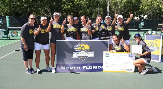 North Florida is the 2019 ASUN Women's Tennis Champions.