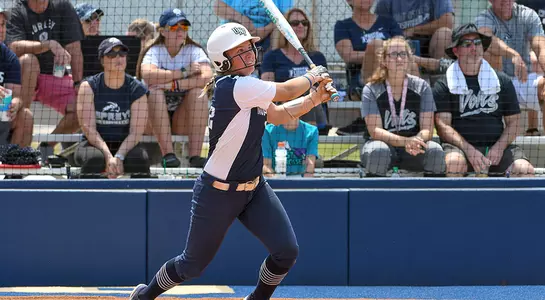 Tiffany Lower hits a home run against Kennesaw State