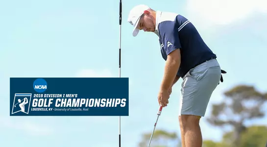 Michael Mattiace makes a putt on the green