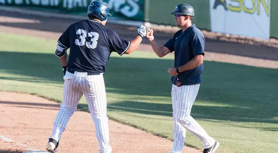 Photo of David Maberry celebrating.